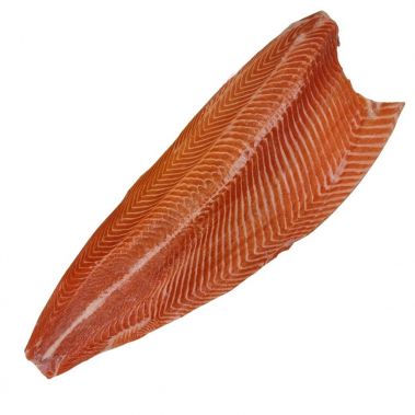 Vikerforellifilee (Salmon trout) nahaga, D trimm, luudega, ~0.7-1.6kg, jahut., PPAC