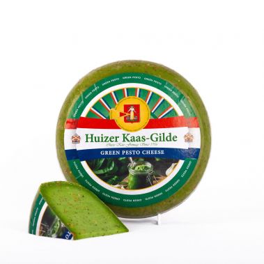 Juust Dtuch Green Pesto, lehmapiimast, rasva 50%, 18*250g, Visser Kaas