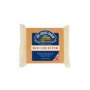 Juust Cheddar Red Leicester, rasva 45%, hoit 4kuud, 12*200g, L.C.F.