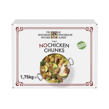 Kanamaitselised tükid, TVB No Chicken chunks, VEGAN, 1*1.75kg, The Vegetarian Butcher