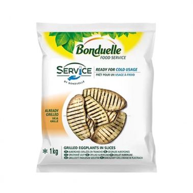 Baklažaanid grillitud, lõig., külm., IQF, 7*1kg, Bonduelle