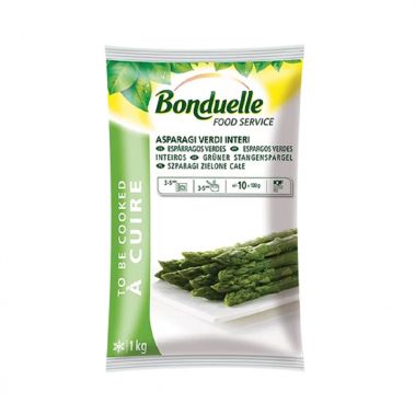 Spargel roheline, 16-20mm, külm., IQF, 5*1kg, Bonduelle