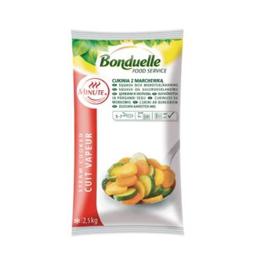 Suvikorvits roheline ja kollane, porgand mix Minute, kulm., IQF, 4*2.5kg, Bonduelle