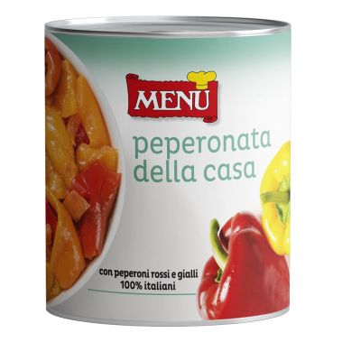 Paprika Peperonata, 12*830g, Menu