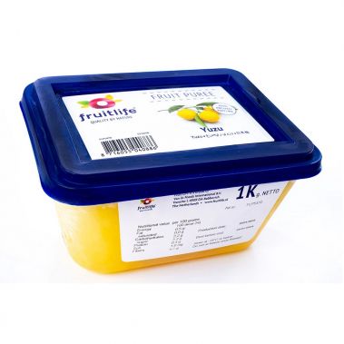 Puree yuzu, suhkruta, külm., 2*1kg, Fruitlife