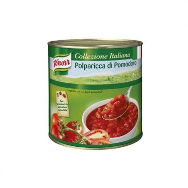 Tomatid, kooritud, tükid, 6*2.55kg (k.k. 2.55kg), Knorr