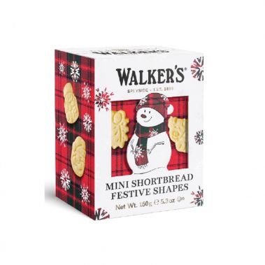 Liivaküpsis Shortbread Snowman, mini, 10*150g, Walkers