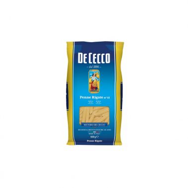 Pasta Penne Rigate-41, 12*1kg, DeCecco