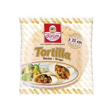 Tortilla Durum, 25cm, 6*1.04kg (18tk), Chef`s