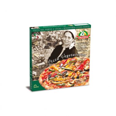 Pitsa Vegetariana, 26/27cm, külm., 6*370g, Italpizza