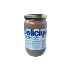 Anšoovisepasta oliivõliga, klaaspurk, 12*720g, Delicius
