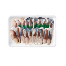Skumbriafilee "Shime Saba", marin., sushi topping, 20*8g, külm., 25*160g