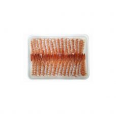 Krevetid Sushi Ebi, kooritud, keed., 3L, 8.1-8.5cm, külm., 20*180g (Penaeus vannamei/monodon)