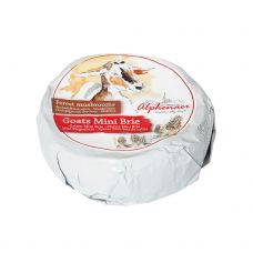 Juust Brie Mini kitsepiimast metsseentega, rasva 48%, 6*150g, Alphenaer
