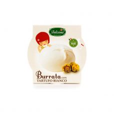 Juust Burrata trühvliga, rasva 50%, 8*125g, Deliziosa