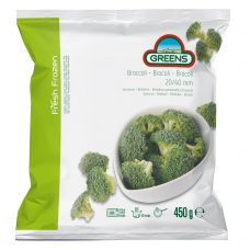 Brokoli, 20/40mm, IQF, 15*450g, Greens