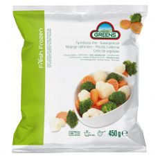 Köögiviljasegu Farmer-mix, külm., IQF, 15*450g, Greens