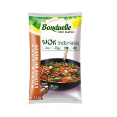 Aedviljasegu Wok Indonesia, külm., IQF, 4*2.5kg, Bonduelle