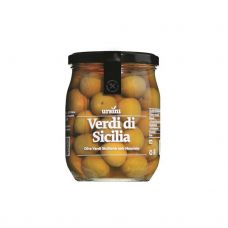 Oliivid rohelised kividega, Verdi di Sicilia, soolvees, 6*550g, Ursini