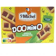 Biskviit šokolaadi ja metspähkliga Domino, 9*180g, St Michel
