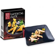 Snäkk Oriental Pack kana, kreveti ja aedviljadega, külm., 15tk, 12*180g, OrienBites