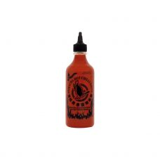 Kaste tšilli Sriracha Blackout,  (70% tšilli), 12*525g (455ml), Flying Goose